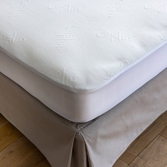 Protège-matelas Technologie Coolplus® (blanc cassé) Protège-matelas Technologie Coolplus® (blanc cassé)